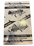 2012 Absolute Football Rack Pak Jumbo Sealed 12-Pack Box