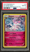Pokémon - Sylveon Cracked Ice Holo Enchanted Echo Deck #72 PSA 8