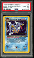 Pokémon - Dark Gyarados Holo - Prerelease Team Rocket #8 PSA 10