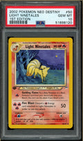 Pokémon - Light Ninetales Neo Destiny 1st Edition #50 PSA 10
