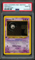 Pokémon - Unown C, Neo Destiny 1st Edition #57 PSA 10