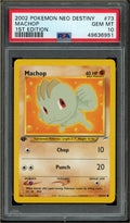 Pokémon - Machop, Neo Destiny 1st Edition #73 PSA 10