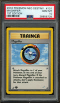 Pokémon - Magnifier Neo Destiny 1st Edition #101 PSA 10