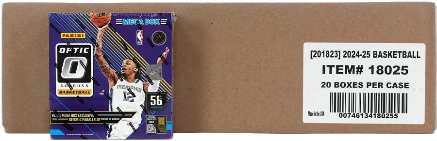 2024-25 Panini Donruss Optic Basketball Hobby Mega 20-Box Case